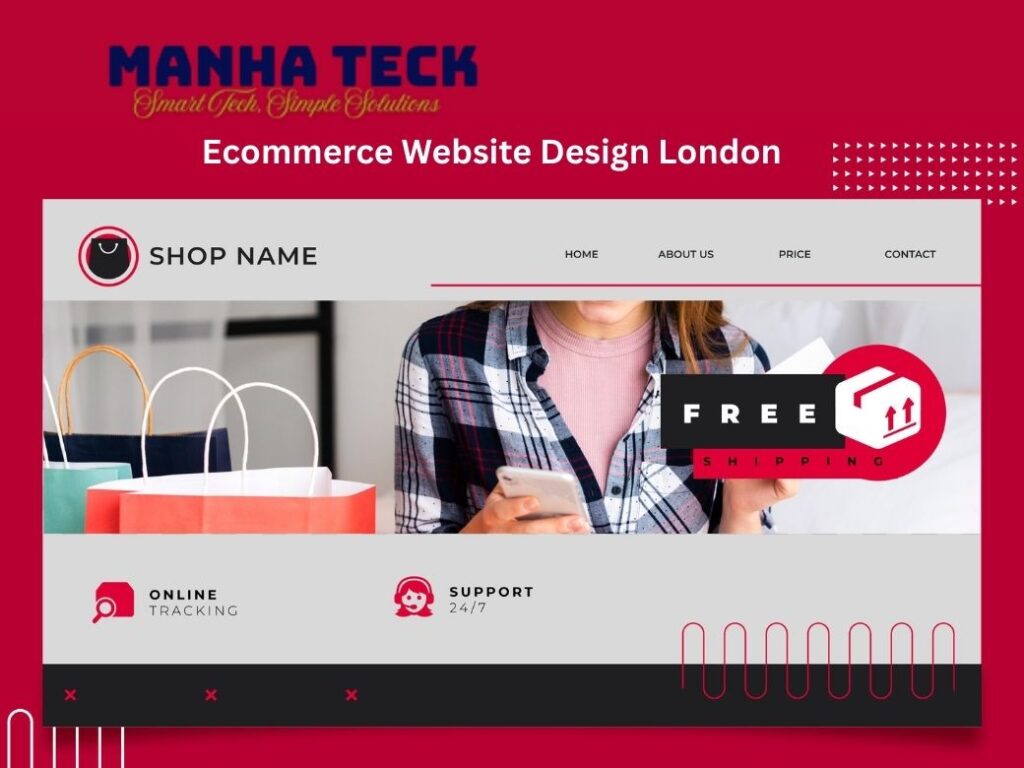 ecommerce website design London
